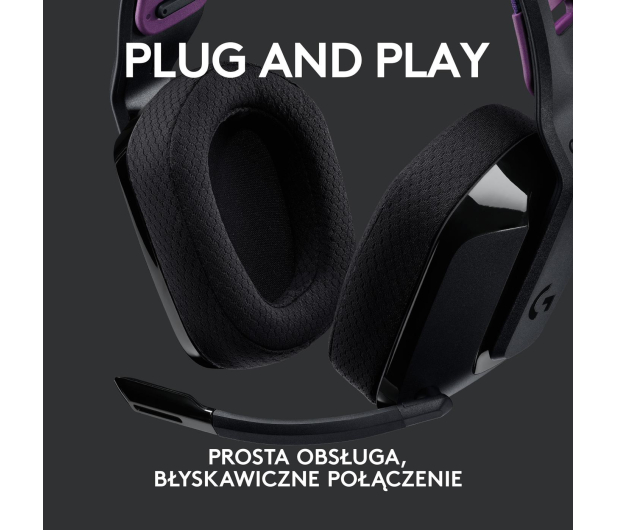 LOGITECH G535 Black - 1045001 - zdjęcie 9